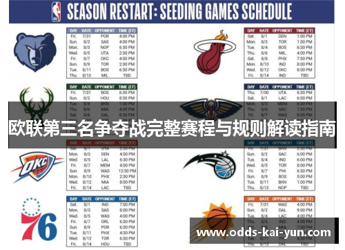 欧联第三名争夺战完整赛程与规则解读指南